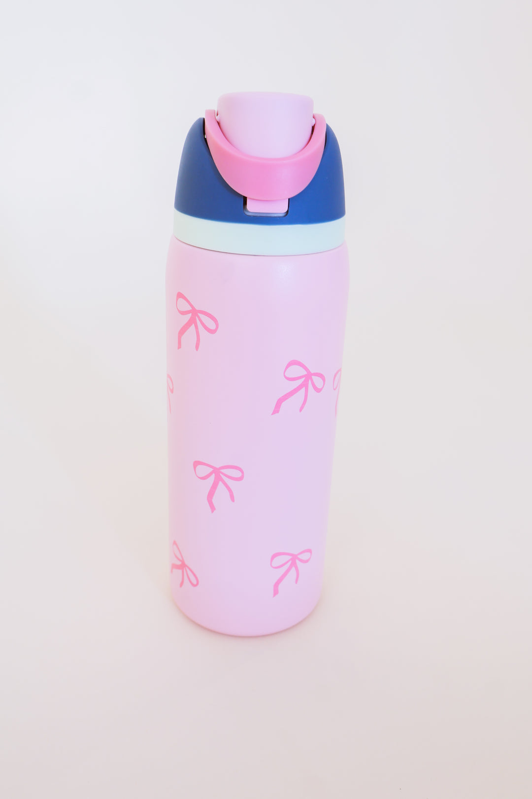 Water Bottle - Pink Bows