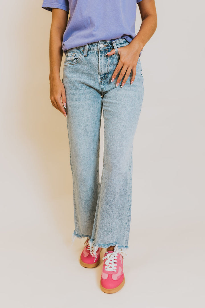 CODI CROP DAD JEANS