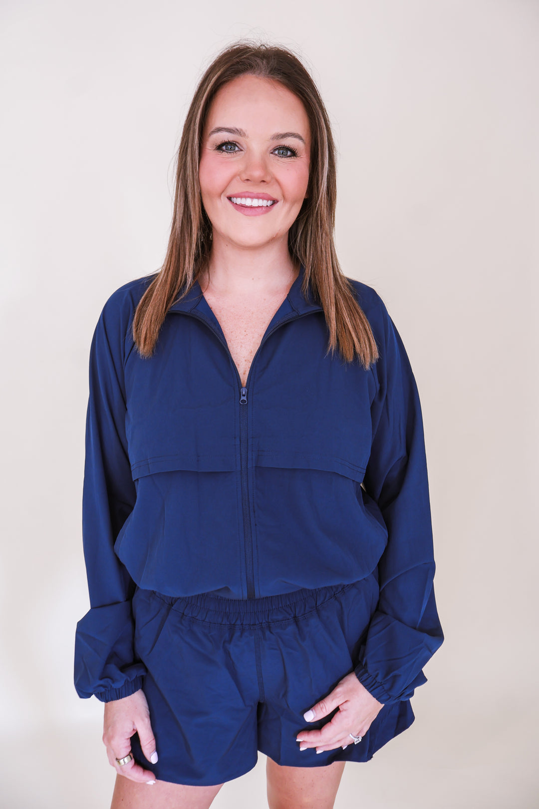 Swift Move Windbreaker Active Jacket - Blue Thunder