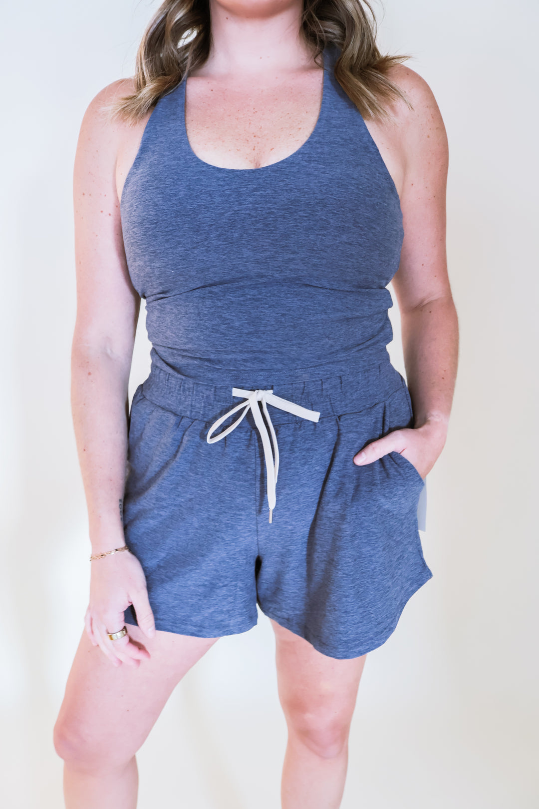 Courtside Lounge Shorts - Graphite