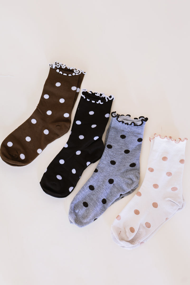 Shelby Polka Dot Socks