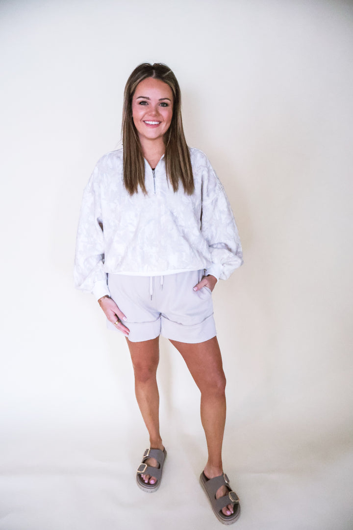 Everyday Essential Knit Shorts - Stone