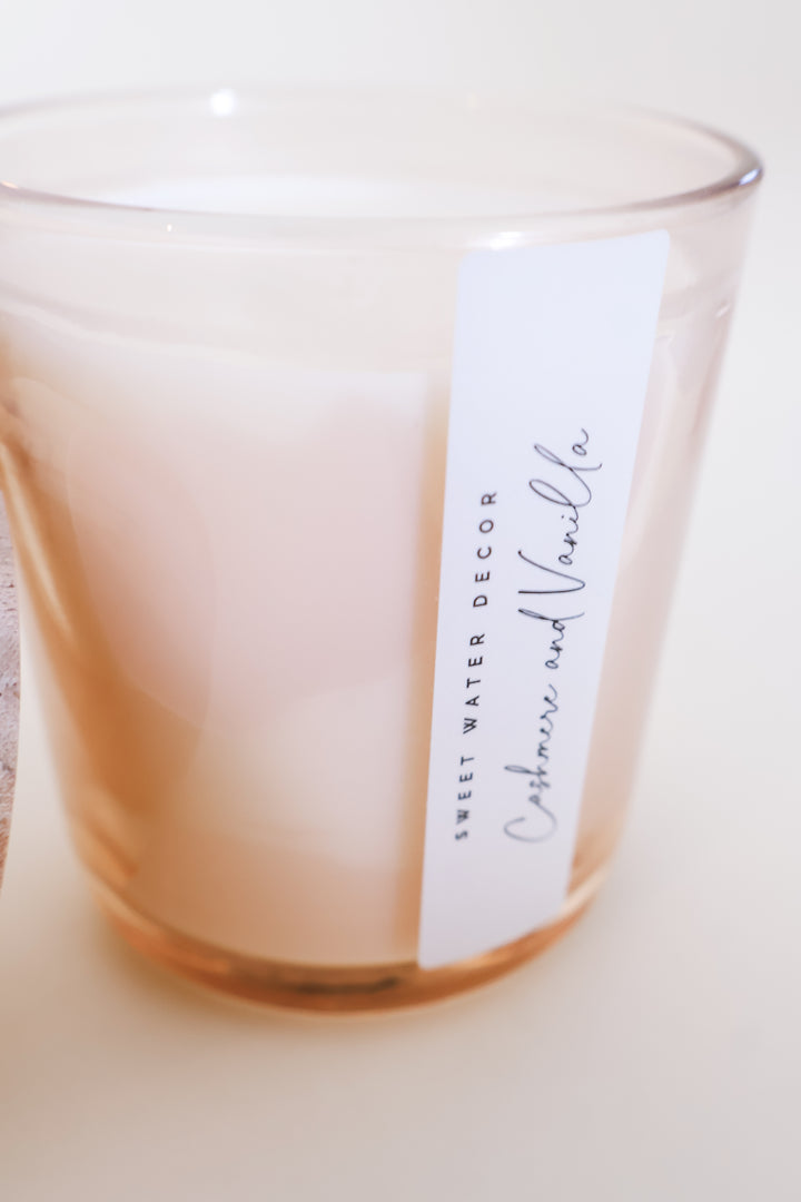 Cashmere and Vanilla 12oz Candle