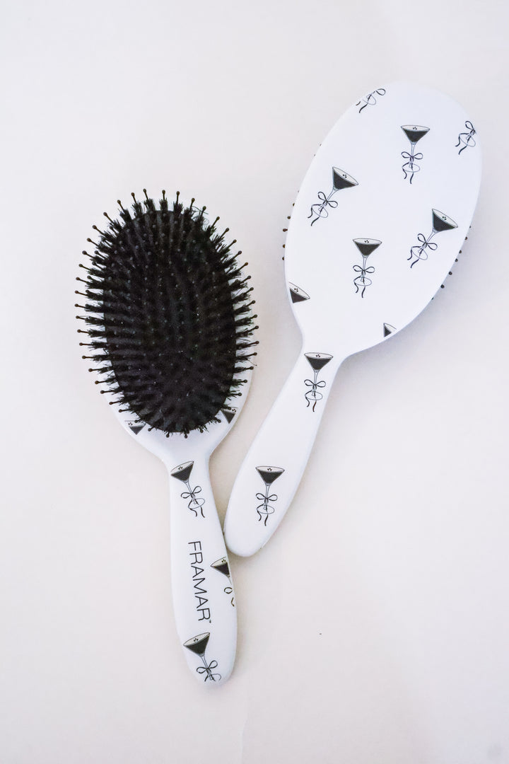 Espresso Boar Bristle Hair Brush