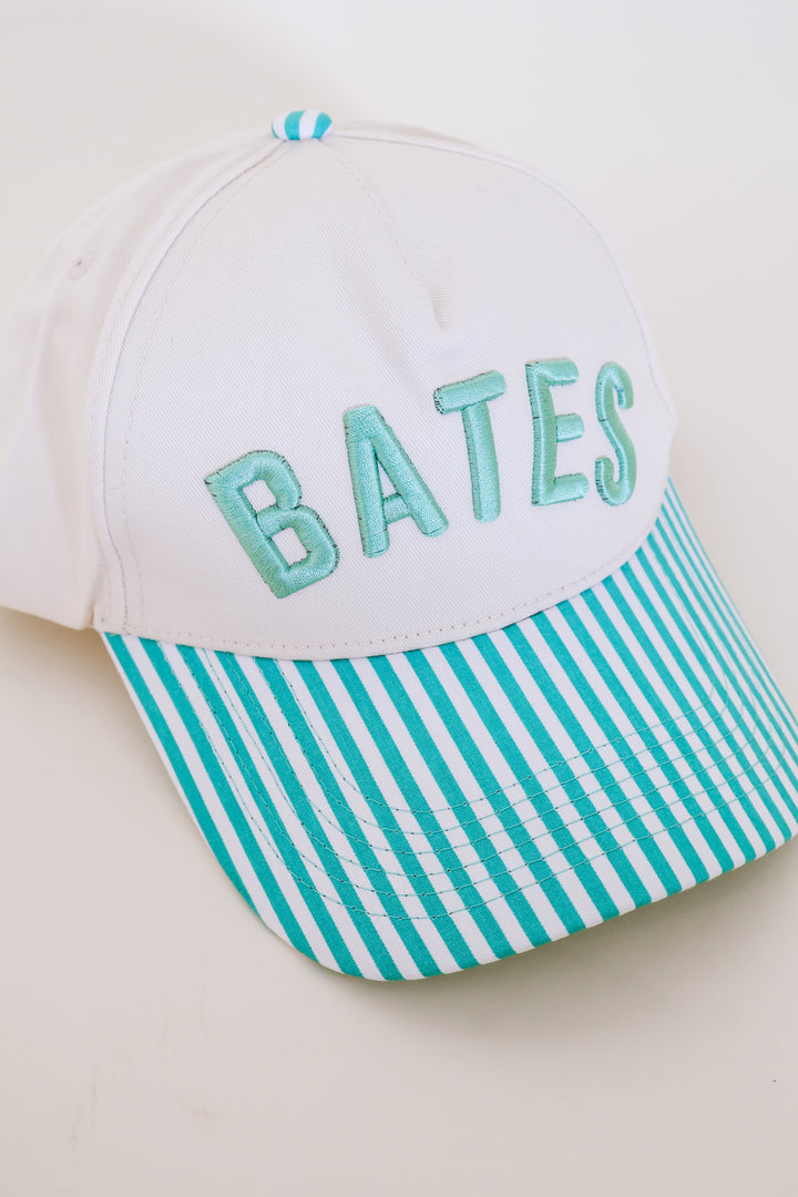 Bates Puff Embroidered Trucker Hat - Green