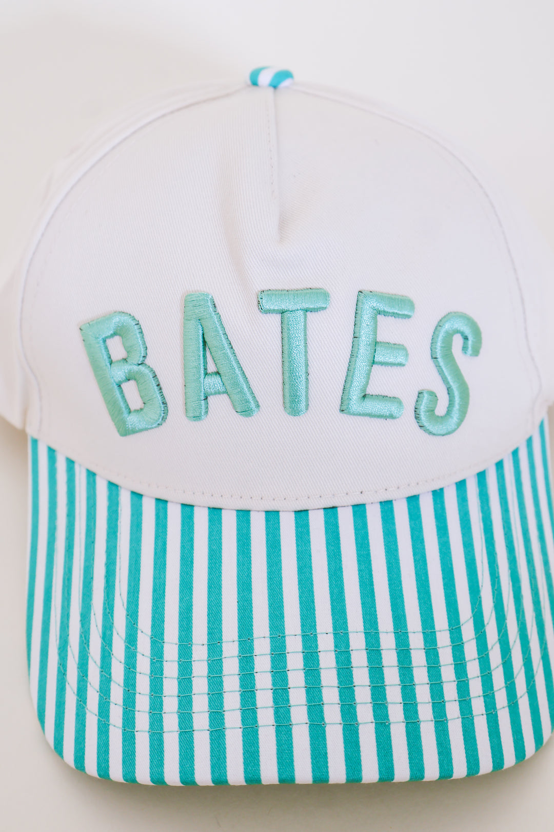 Bates Puff Embroidered Trucker Hat - Green