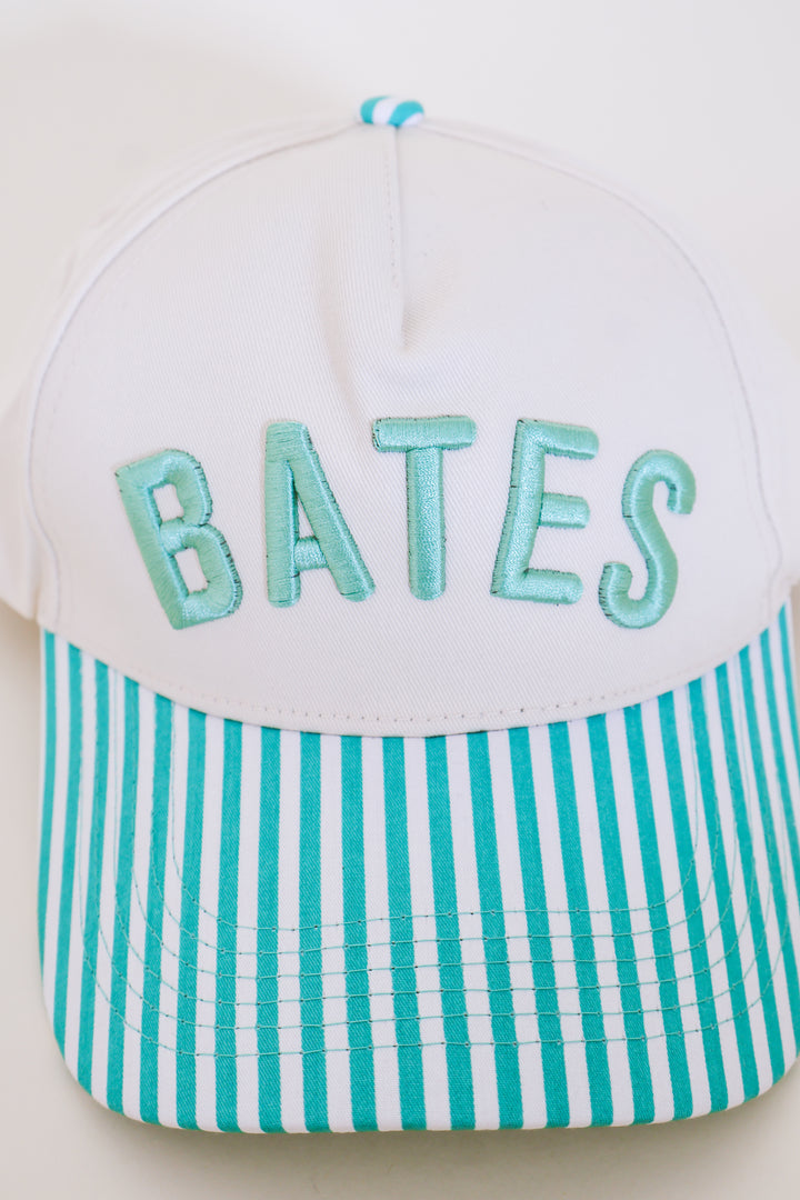 Bates Puff Embroidered Trucker Hat - Green