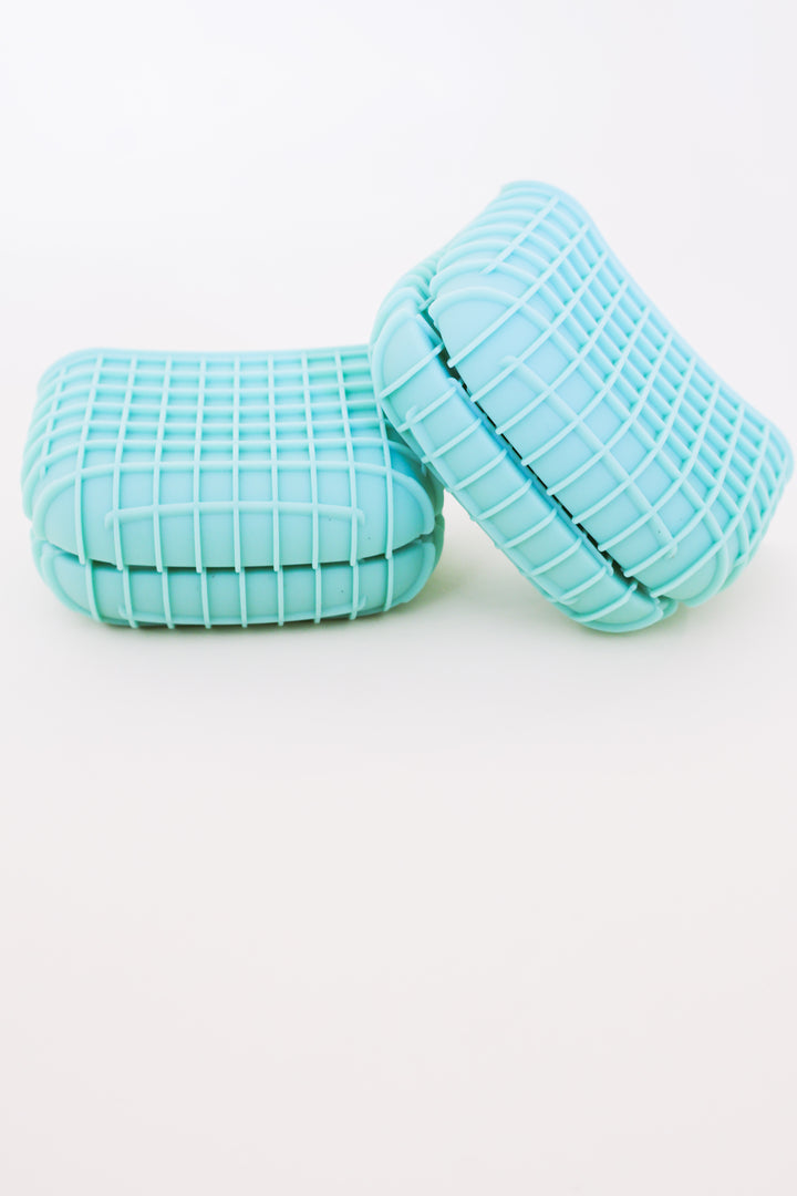 Heat Resistant Silicone Oven Mitts – Mint