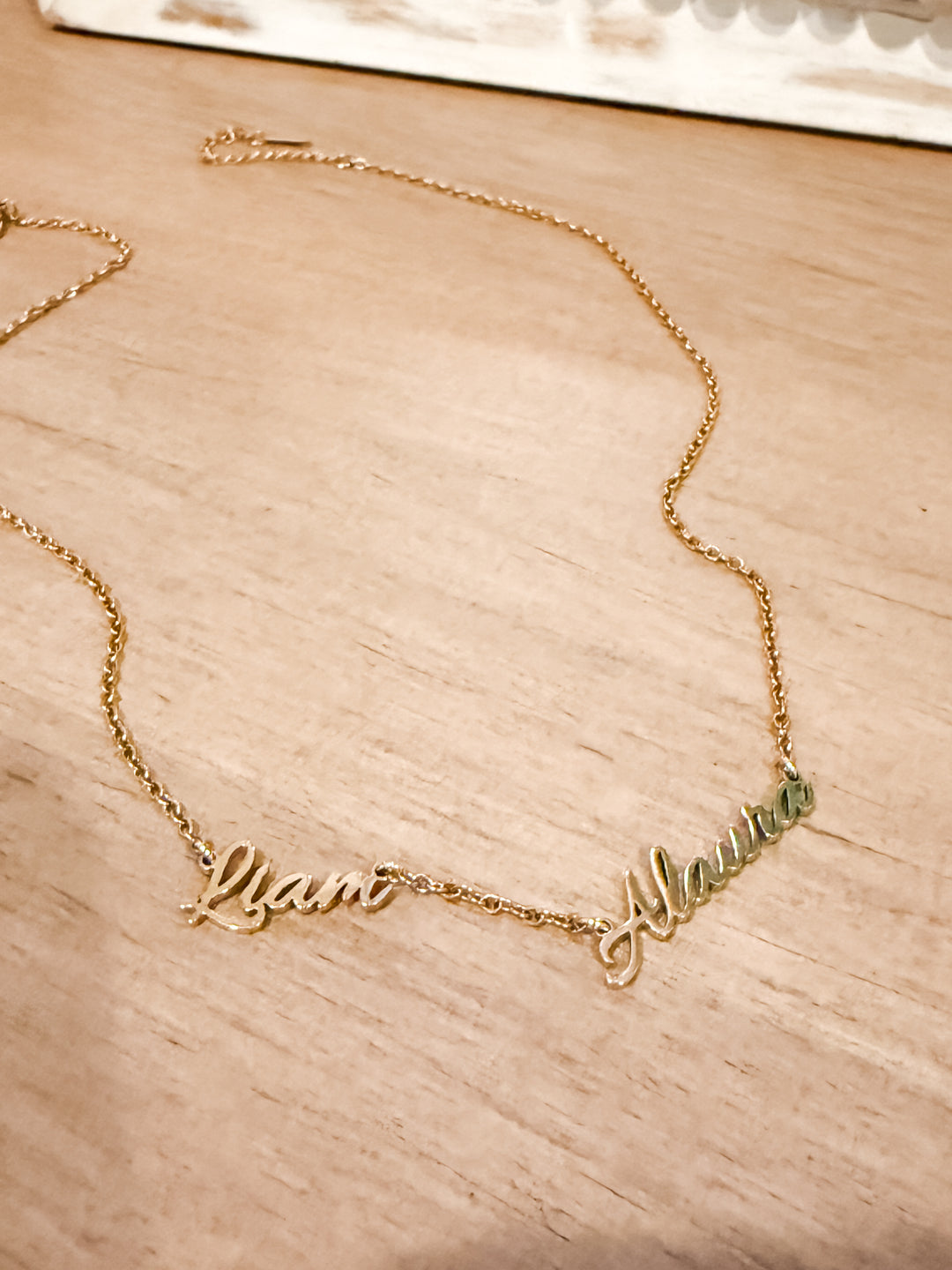 18K Gold-Plated Custom Name Necklace