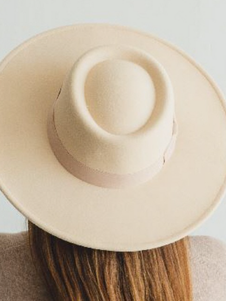 Woodstock Hat - Ivory